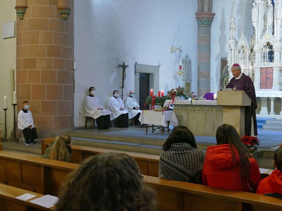 Beauftragung zu Lektorat und Akolythat in St. Marien, Volkmarsen (Foto: Karl-Franz Thiede)